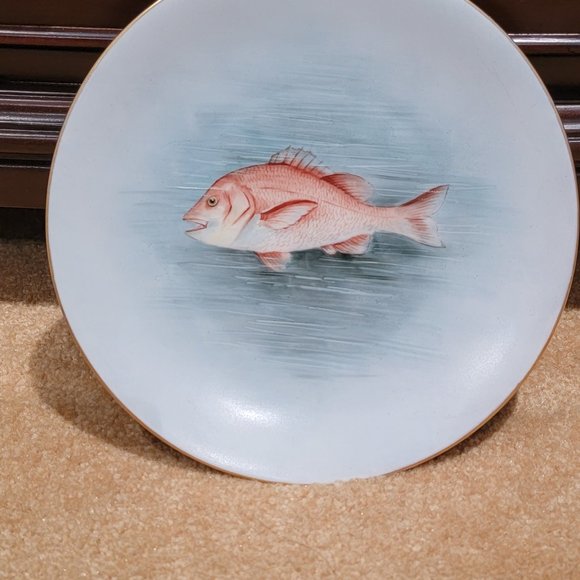 4 Uno Favorite Bavaria Fish Porcelain Plate - Picture 6 of 9